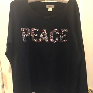 Easy fit PEACE sweater